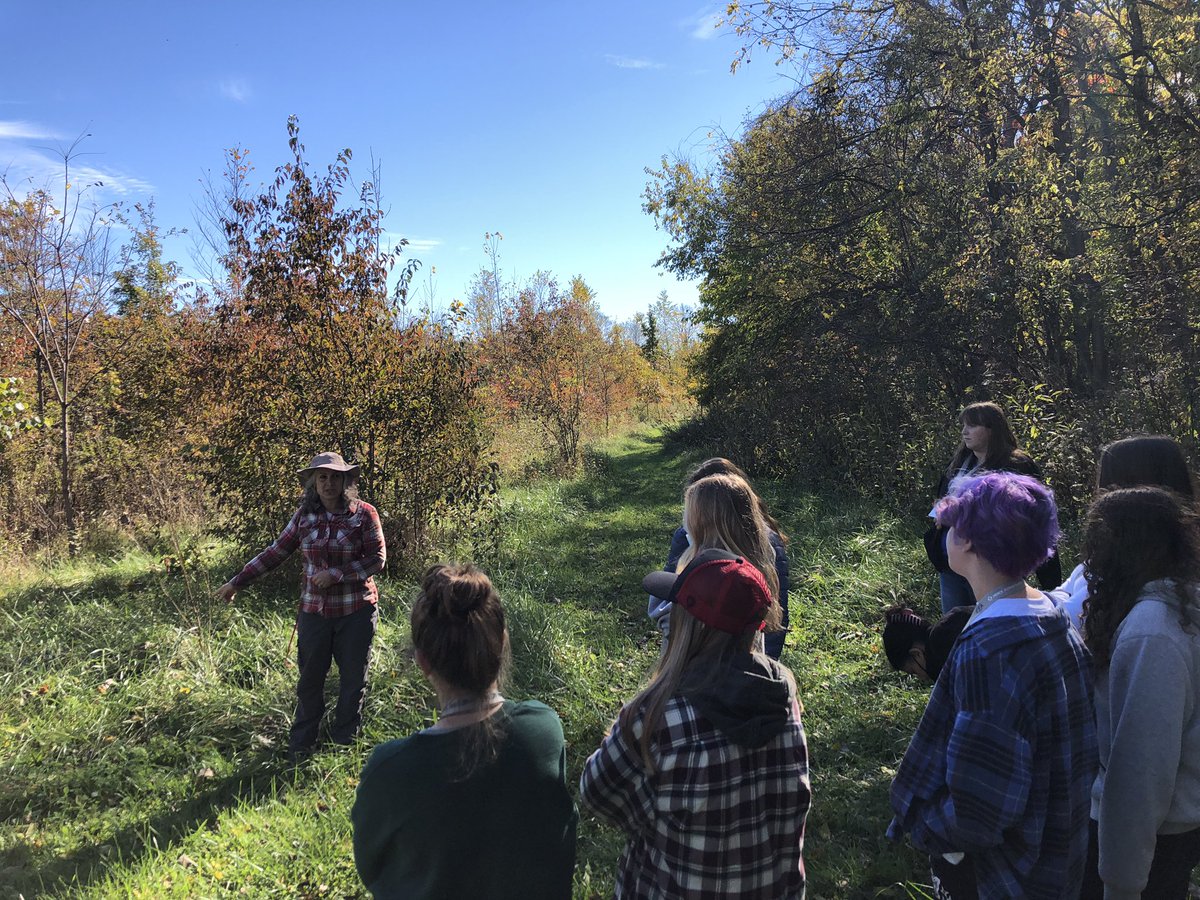 ShepaugAgSci's tweet photo. Shepaug FFA members learned about sound ecological management, and organic farming today while visiting Teter Organic Farm today! https://t.co/r3mGtYrYFX