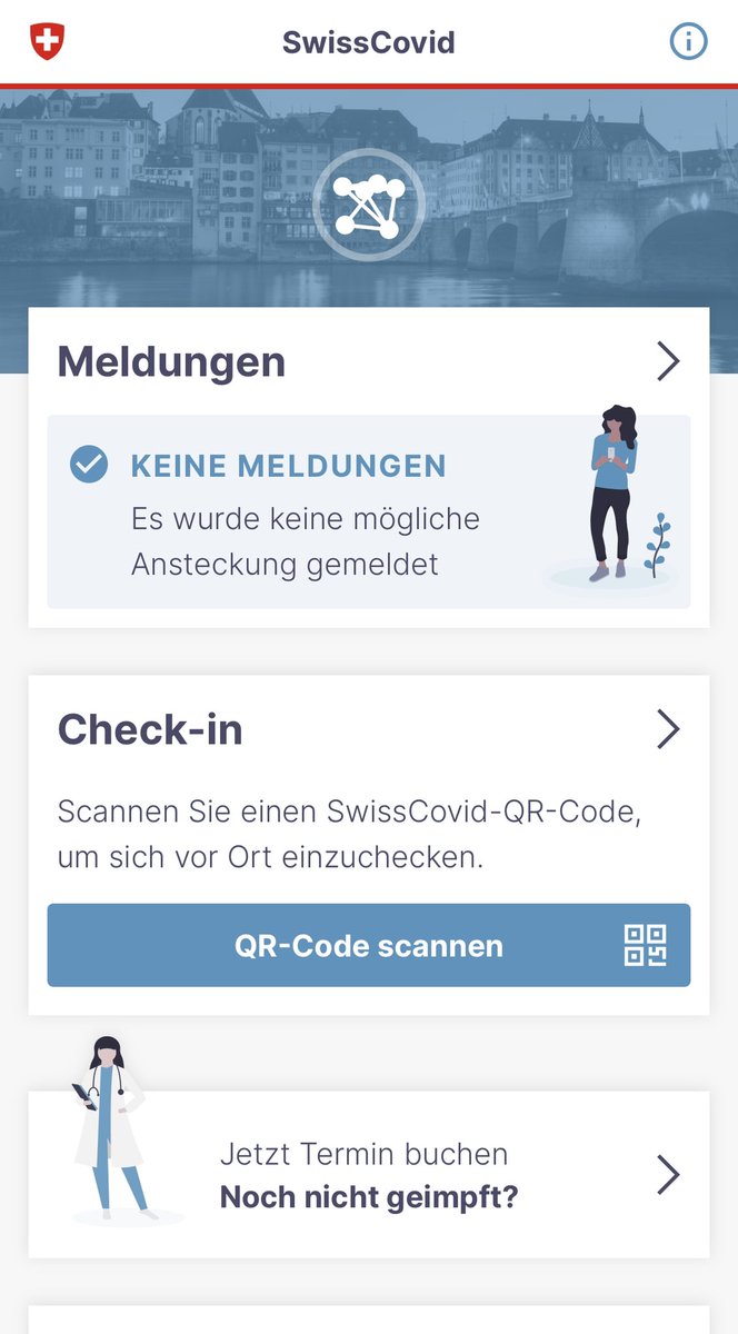 Geht die App eigentlich noch? Seit Anfang im Betrieb und noch nie was angezeigt bekommen… <a href="/BAG_OFSP_UFSP/">BAG – OFSP – UFSP</a> #corona #CoronaInfoCH