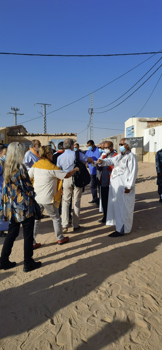 26/10 /2021 and 27/10/2021
 A delegation of representatives of the embassies of donor countries in Algeria has visited the Sahrawi refugee camps.
<a href="/AECID_es/">AECID</a> <a href="/ambafrancealger/">Ambassade de France en Algérie 🇫🇷</a> <a href="/embEspArgelia/">España en Argelia</a> <a href="/USEmbAlgiers/">US Embassy Algiers</a> <a href="/CISPorg/">CISP</a> <a href="/CruzRojaEsp/">Cruz Roja Española</a> <a href="/triangle_gh/">Triangle Génération Humanitaire</a> <a href="/unhcralgeria/">UNHCR Algeria</a> <a href="/WFP/">World Food Programme</a> <a href="/UNICEFAlgerie/">UNICEF Algérie</a>