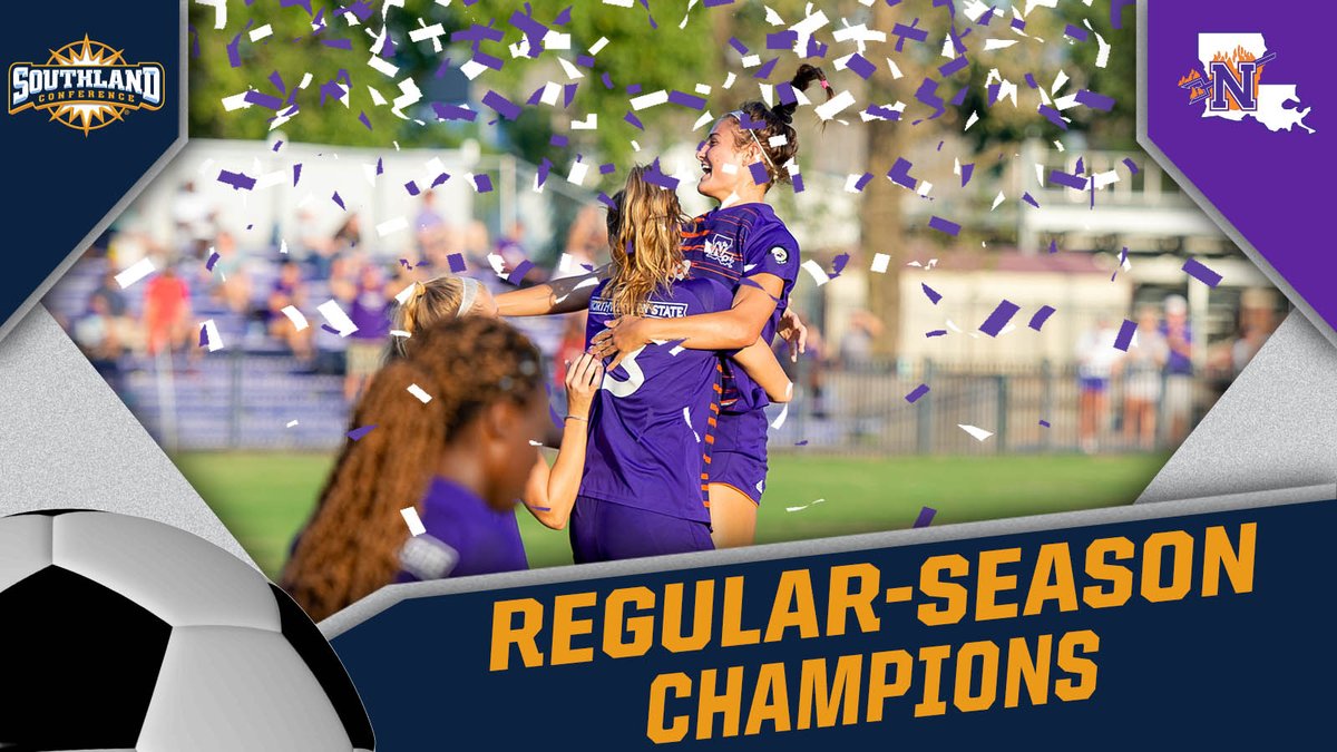 SouthlandSports's tweet photo. 🏆𝗥𝗘𝗚𝗨𝗟𝗔𝗥-𝗦𝗘𝗔𝗦𝗢𝗡 𝗖𝗛𝗔𝗠𝗣𝗦🏆

For the first time since 2⃣0⃣0⃣0⃣, the Lady Demons are conference champions and secured the No. 1⃣ seed and a first-round bye at next week's #SouthlandStrong ⚽️ tournament❗️ #ForkEm https://t.co/9COaSruqVR