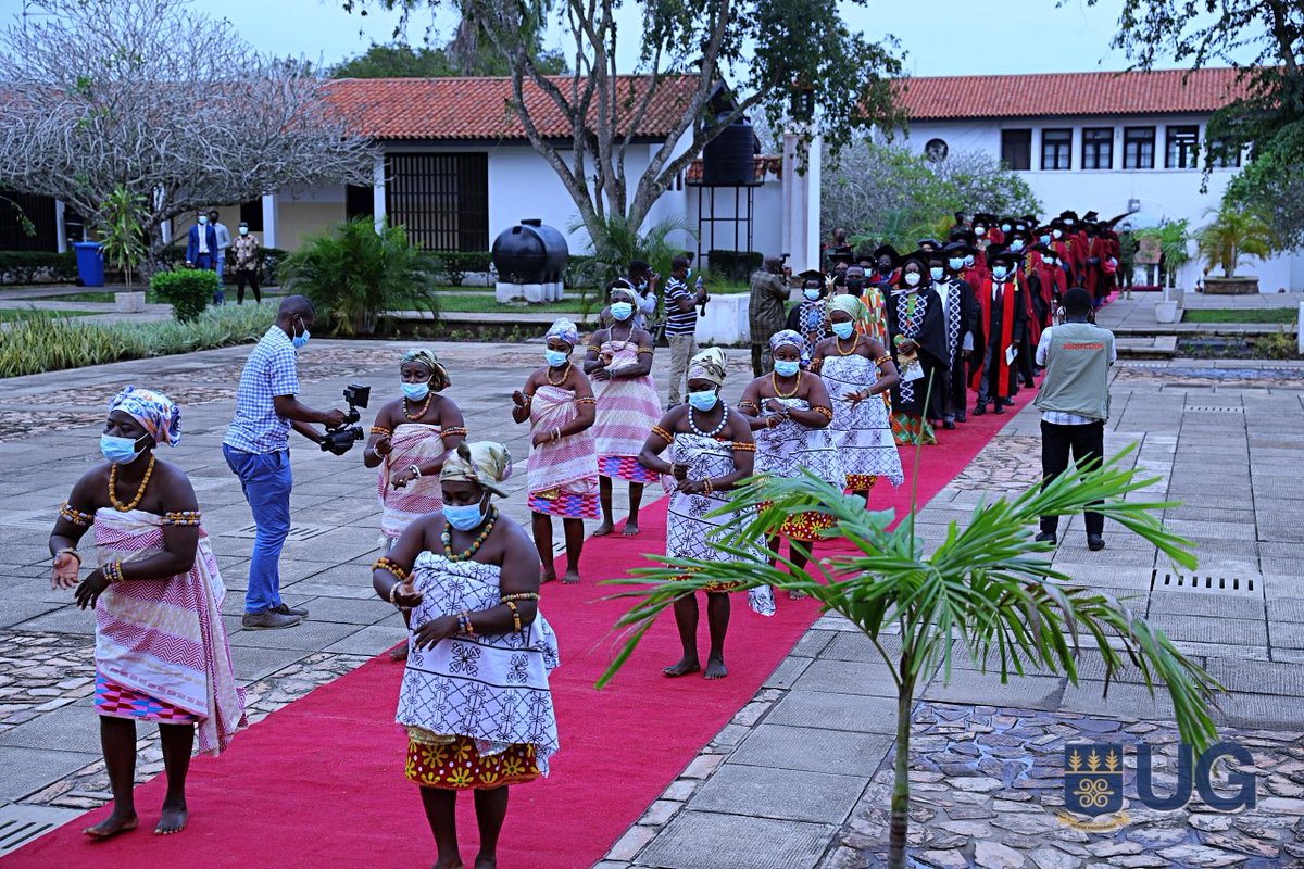 UnivofGh's tweet photo. Prof. Nana Aba Appiah Amfo was on October 26, 2021, inducted into office as the 13th Executive Head and First female Vice-Chancellor of @UnivofGh at a colorful ceremony held at the Great Hall, Legon.

#UGVCInduction
#GoToUniversity

@univers1057fm_ https://t.co/bsldiEUGzp
