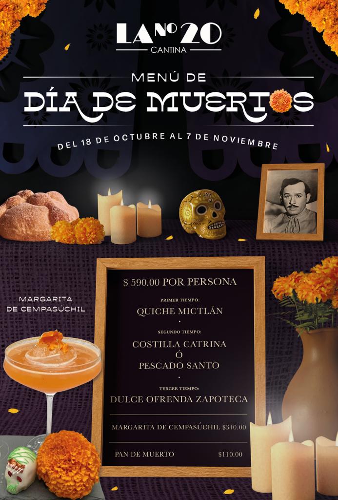 Llegamos a <a href="/CantinaVeinte/">Cantina La 20</a> Guadalajara y lo hacemos de la mejor manera, con una cata maridaje para festejar el #DíaDeMuertos. ¡No te pierdas la oportunidad de disfrutar de platillos únicos de la temporada, acompañados del sabor de #MisteriosMarakame! Reserva tu lugar.