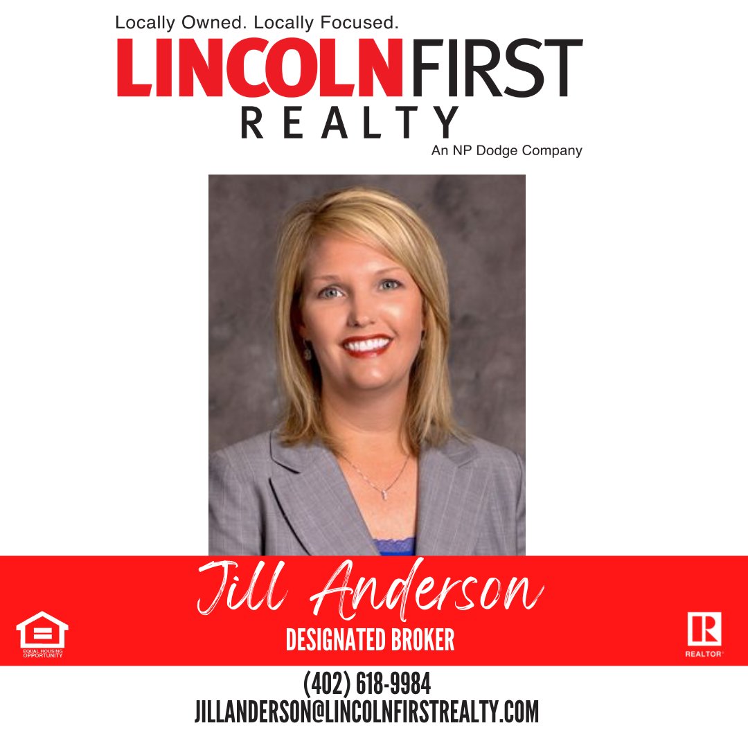 npdodgelincoln's tweet photo. All of us here at #LincolnFirstRealty want to welcome Jill Anderson to the LFR. Jill is our #DesignatedBroker, Jill understands the needs of real estate #professionals. She has trained and coached hundreds of real estate #agents and continues...

https://t.co/0xEqhevs6O https://t.co/6PpTG0Wy9z
