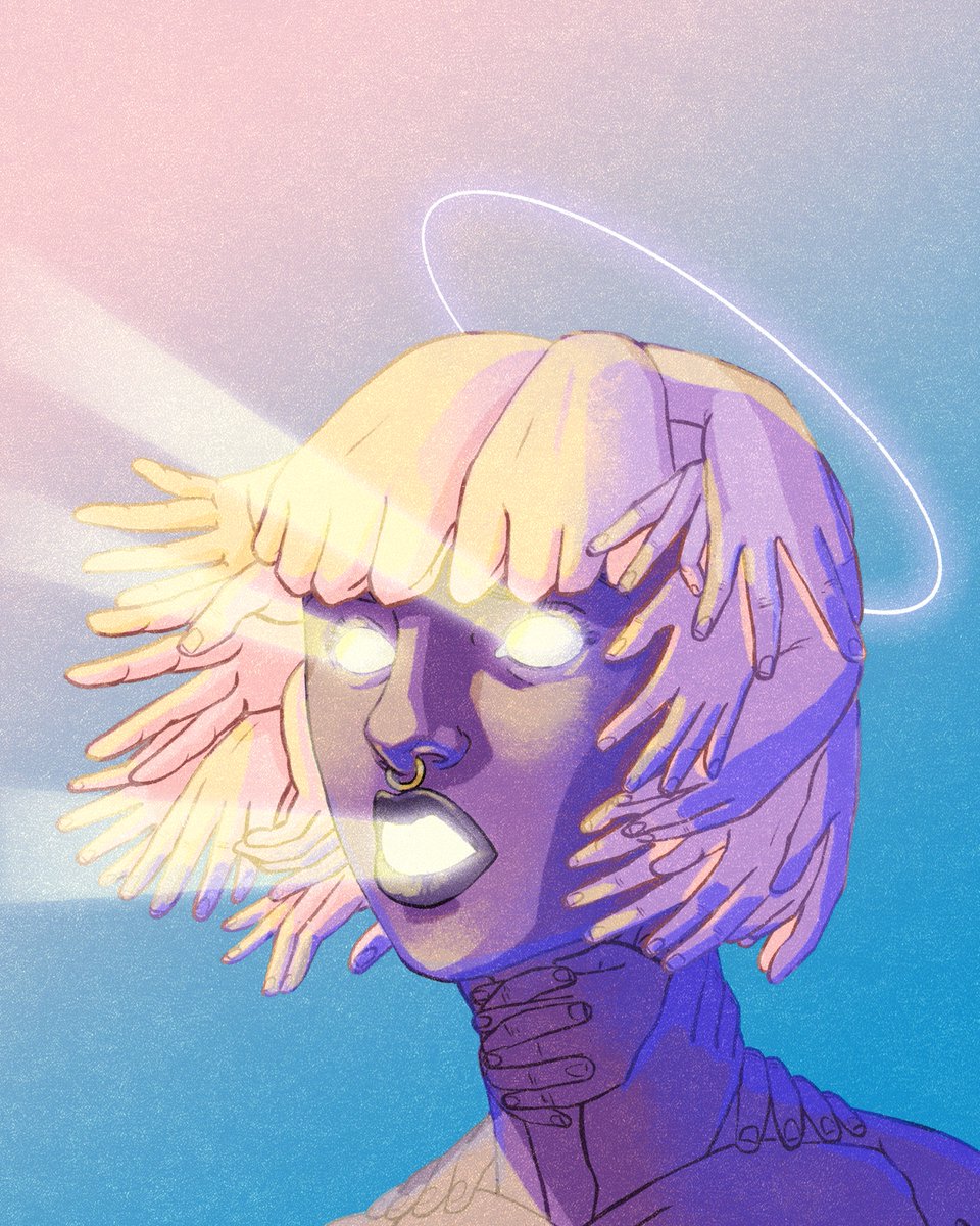 Ivapac's tweet photo. "You're just like an angel, your skin makes me cry" @handmates_nft #handmates #nftart #NFTCommmunity #nftcollectors https://t.co/Dd7g2dJKtQ