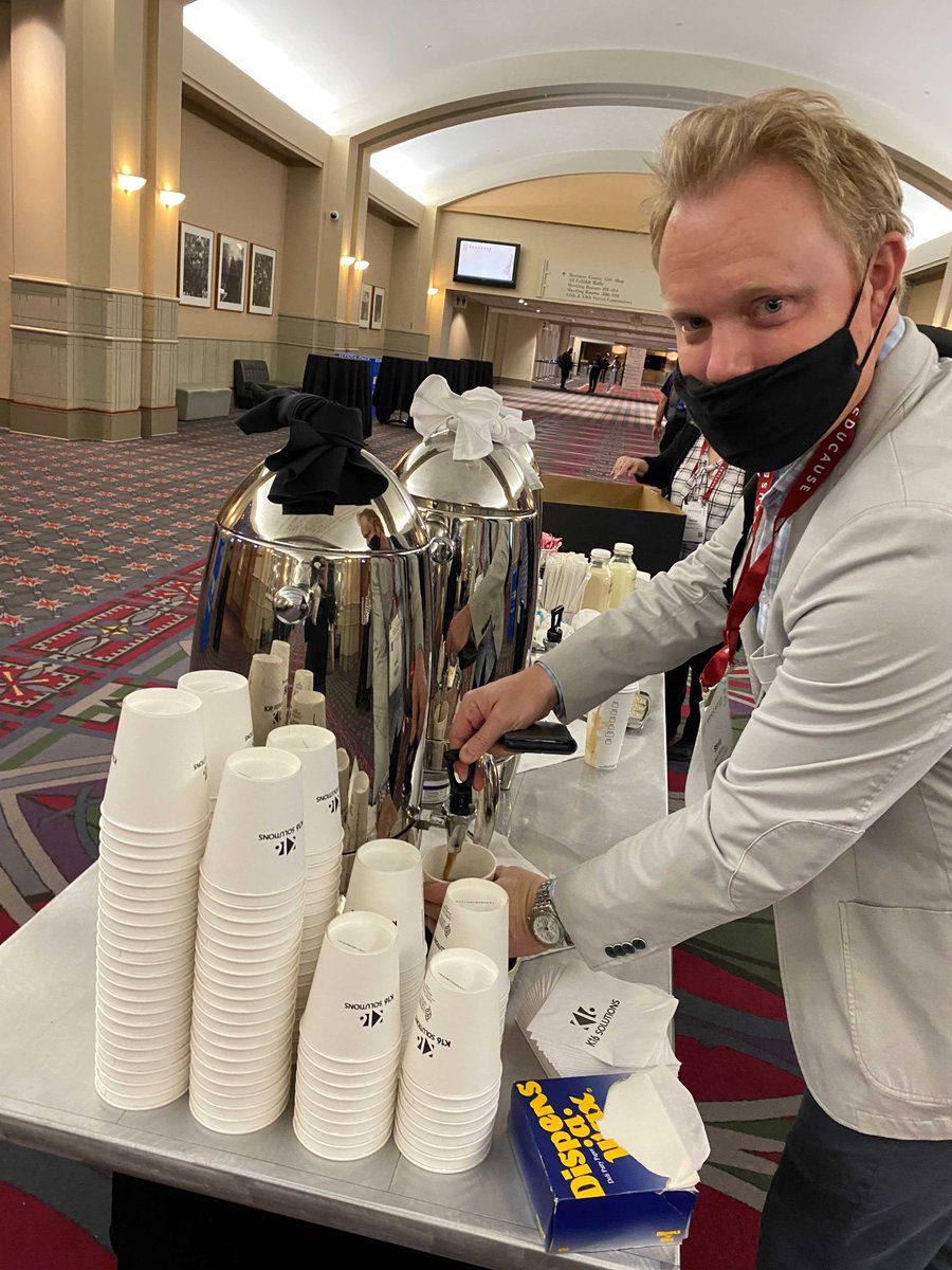 K16solutions's tweet image. Another great day at #Educause2021 for K16 Solutions. From morning coffee to a successful session with @WakeForest to some great connections at the booth—we&apos;re enjoying every minute. Come see us at Booth #233 before we run out of K16 socks!
#edtech #highered #onlinelearning #lms