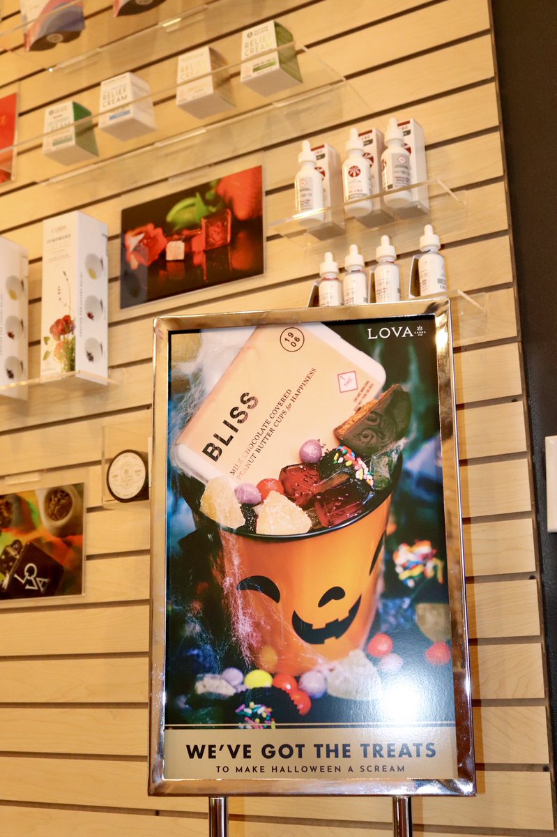 Halloween is just a few days away, so be sure to stop by your favorite LOVA store for some spooky deals!🧡
Edibles from 1906, Coda, Dialed In, LOVA &amp; Rebel are BOGO 50% off until the 31st!👻 #marijuana #cannabis #weed #cannabisculture #thc #ganja #edibles #cannabiscommunity