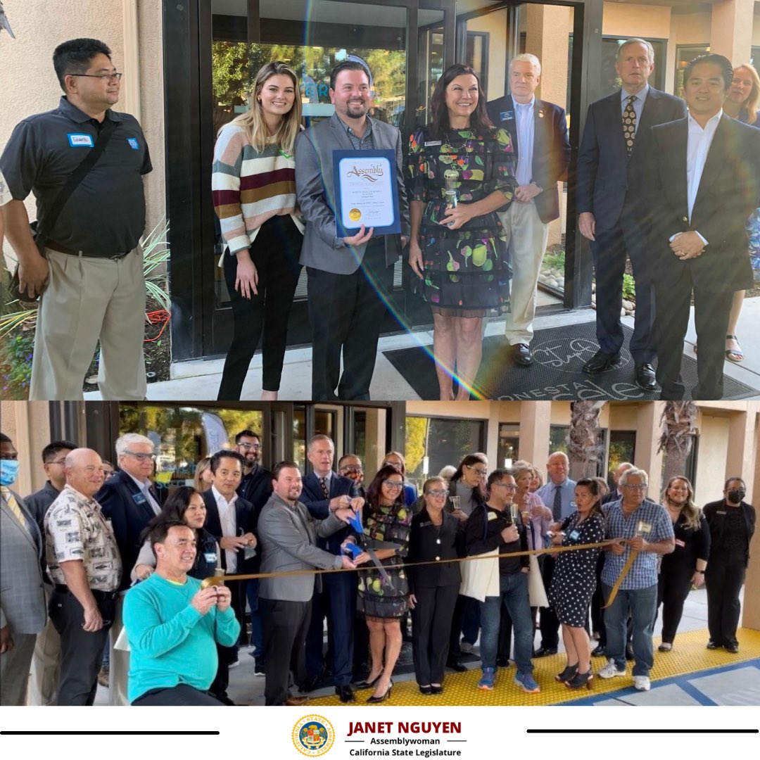 SenJanetNguyen's tweet photo. Congratulations to Sonesta Select & Sonesta ES Suites - Huntington Beach on your Grand Opening & Ribbon Cutting Ceremony last night! Welcome to our community! #FountainValleyChamber #72AD @SonestaSelect @FV_Chamber https://t.co/zcord8T4vm