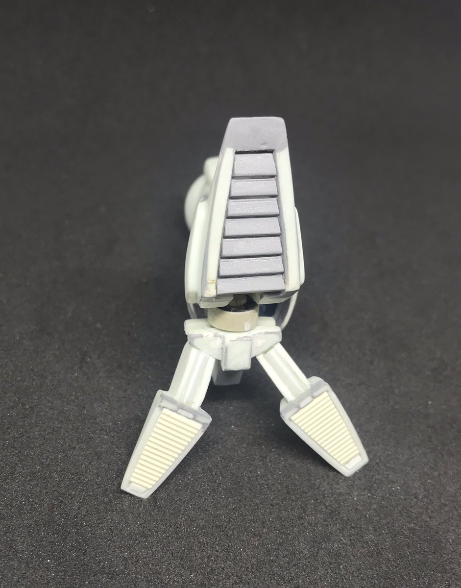 ２か月たってもこれだけしか進んでません。スピリッツにぶら下げるのが目標の為、普段は無視する足裏を作り込みました。#エルガイム祭り2021