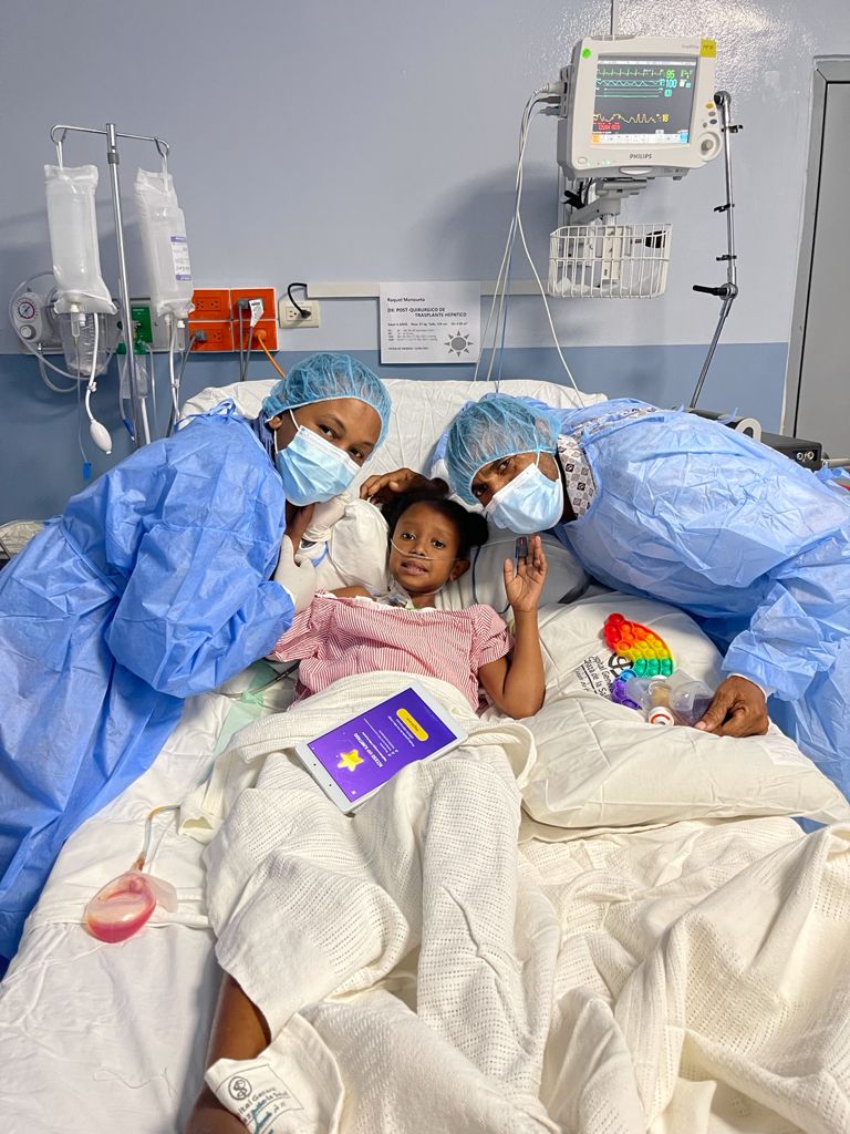 Raquel was transplanted on September 15 of this year. #LiverAwarenessMonth