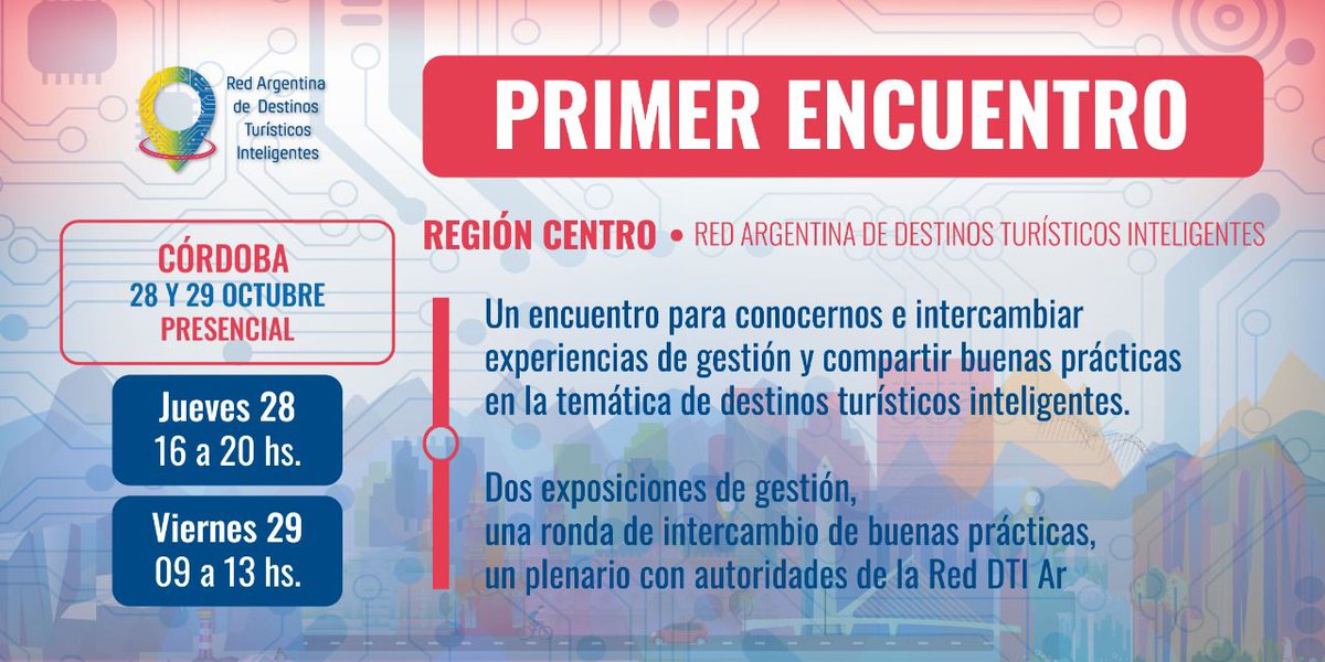 Red argentina de Destinos Turísticos Inteligentes tweet media