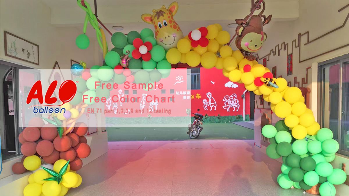 AloBalloon's tweet photo. https://t.co/RXIbtLI6d7
Welcome to the #live show of #ALO balloons. You can get free sample and free color chart of #balloons https://t.co/qDrTVDV25F