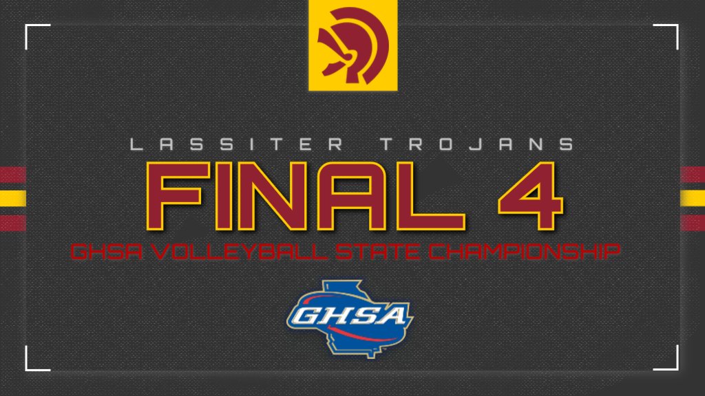 Congrats to <a href="/LassiterVB/">Lassiter Volleyball</a>  for advancing to the <a href="/OfficialGHSA/">GHSA</a> Volleyball Final Four! <a href="/cobb_sports/">Cobb Sports</a> <a href="/CobbSchools/">Cobb County Schools</a> <a href="/LassiterSports/">LassiterAthletics</a>