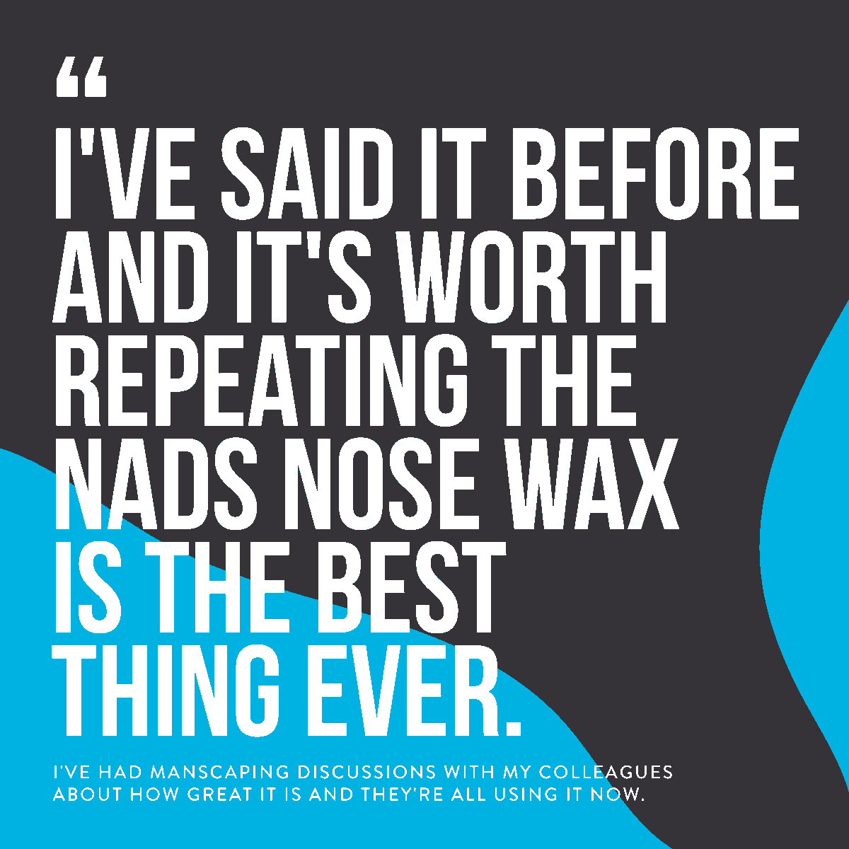 Nads_For_Men's tweet photo. See why our Nose Wax Kit has made it to the water cooler talk at work! Have you tried it yet? Tell us what you think: on https://t.co/DqQG23HVDa https://t.co/1oVAAJ1kwc