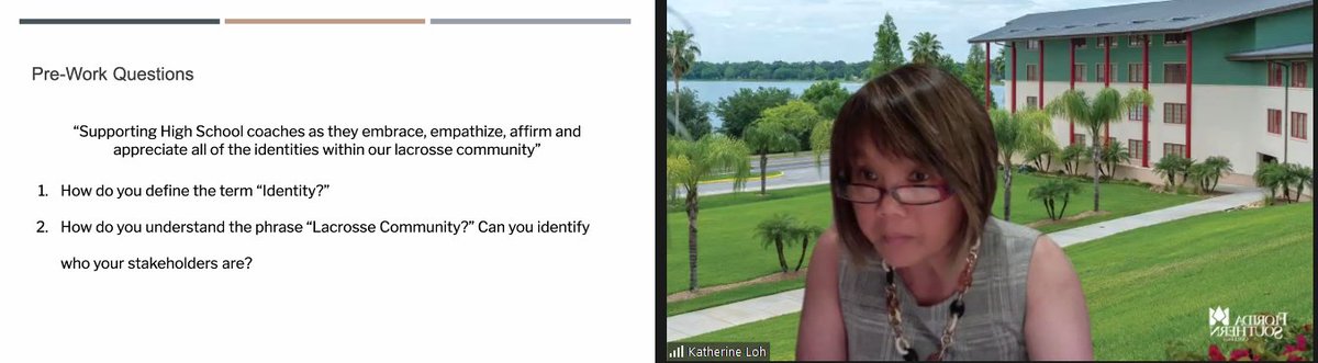 NILCA Diversity, Equity & Inclusion Committee (@diversitynilca) on Twitter photo Great to have Dr. Katherine Loh from <a href="/FLSouthern/">Florida Southern College</a> <a href="/FSC_Mocs/">Florida Southern Mocs</a> @worldlaxsport facilitate our meeting tonight! Great discussion about Key Goals! <a href="/NilcaOfficial/">NILCA Official</a> <a href="/USA_Lacrosse/">USA Lacrosse</a> <a href="/IMLCACoaches/">IMLCA</a> <a href="/jsilva028/">Javier A. Silva</a> Great to have Dr. Katherine Loh from <a href="/FLSouthern/">Florida Southern College</a> <a href="/FSC_Mocs/">Florida Southern Mocs</a> @worldlaxsport facilitate our meeting tonight! Great discussion about Key Goals! <a href="/NilcaOfficial/">NILCA Official</a> <a href="/USA_Lacrosse/">USA Lacrosse</a> <a href="/IMLCACoaches/">IMLCA</a> <a href="/jsilva028/">Javier A. Silva</a>