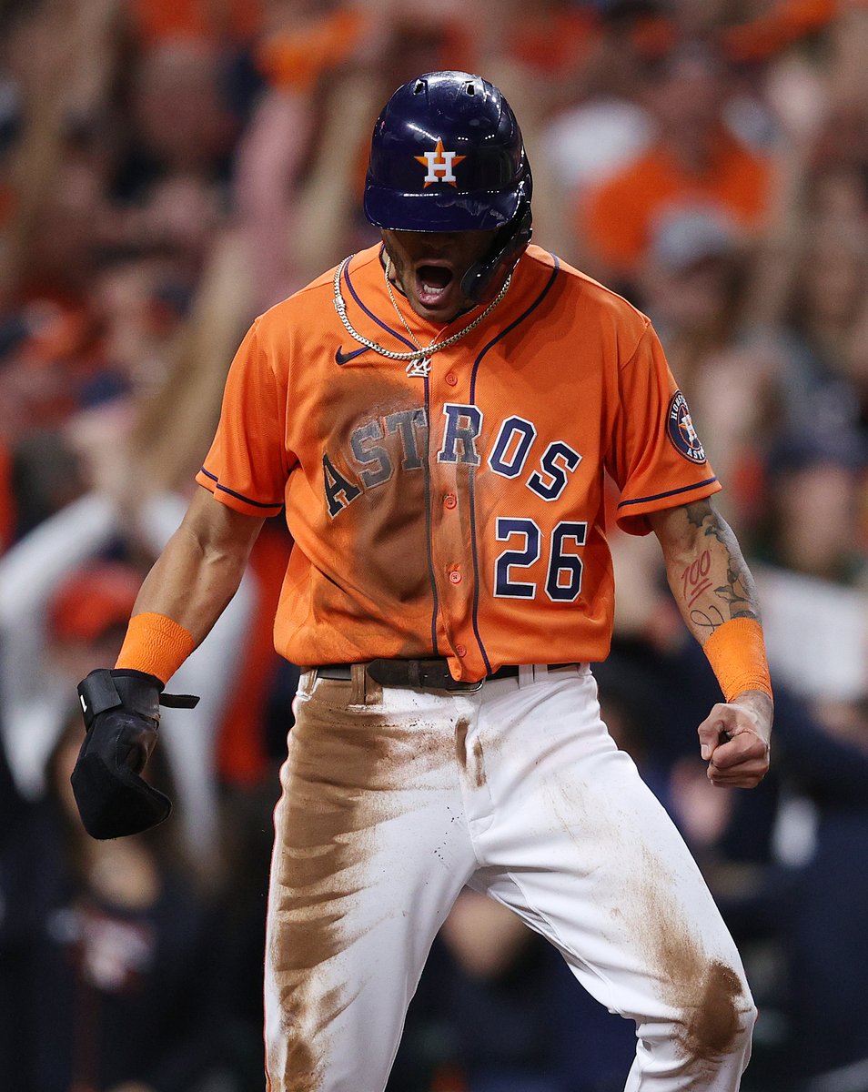 ESPNInsights's tweet photo. The Astros had 5 hits in the 2nd inning, matching their most ever in an inning of a World Series game.

They had 5 hits in the 2nd inning of Game 3 in 2017 against the Dodgers, which was exactly 4 years ago. https://t.co/YhvHbjno0t