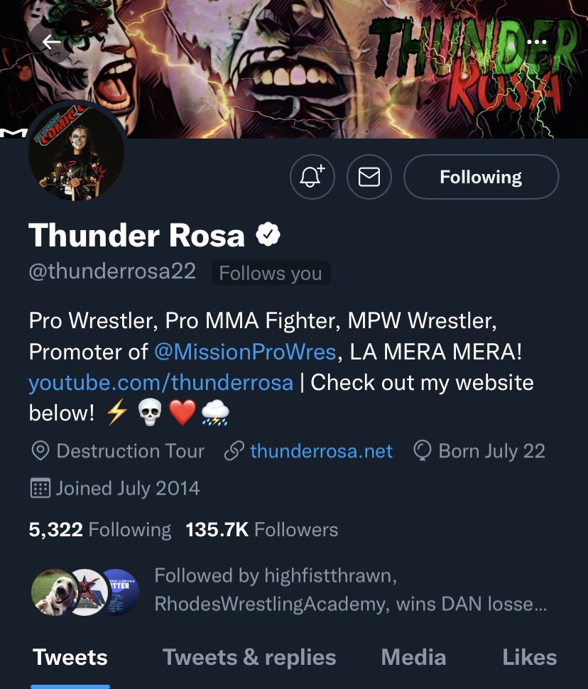 itisjustsky's tweet photo. OMG!!! My day has OFFICIALLY been made!!! 🔥❤️🧨 @thunderrosa22 #AEWDynamite https://t.co/jZmXfynVMD