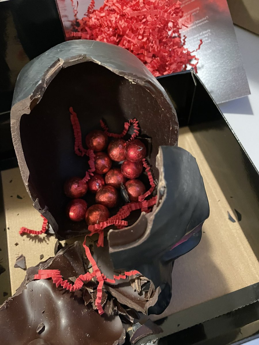 TheWolfman's tweet photo. Thank you @Tubi for the skull that was meant to be bashed open, all in good fun and in the spirit of Halloween! #TerrorOnTubi #FearForAll https://t.co/CcYAQJ8937
