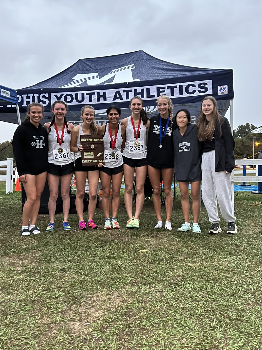 Girls fought hard for a 1st Place Win at Regionals. Zoe Marsh, Gracey Owens, Anissa Pokorny-Yadav, and Emma Thweatt all finished in the top 10. #statebound