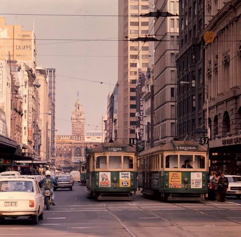 Brunswick_Daily's tweet photo. What's your usual tram route to get to Brunswick? Route 19 runs through Sydney Road and connects our suburb with the city bringing together people, businesses, and joy! Here's a pic of Tram 19 from the old days #brunswick #melbournelife #trams https://t.co/PwyMZofHB7