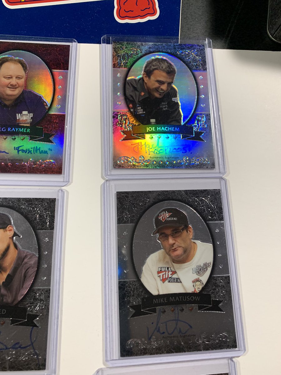 collectorfix's tweet photo. 2012 Leaf Metal Poker…🤢🤮
Huck Seed y’all! 🤫🔥🤘🏻
Fossil Man /5
Refractors /25

I met Hachem a qualifier at Harrah’s in NOLA in ‘05 I believe it was. 💯
#poker #NLHoldem #wsop @WSOP #huckseed @HuckleberrySeed #fossilman #leafmetal @RyansCardssLLC @collectorfix https://t.co/mAVG1iDIi3