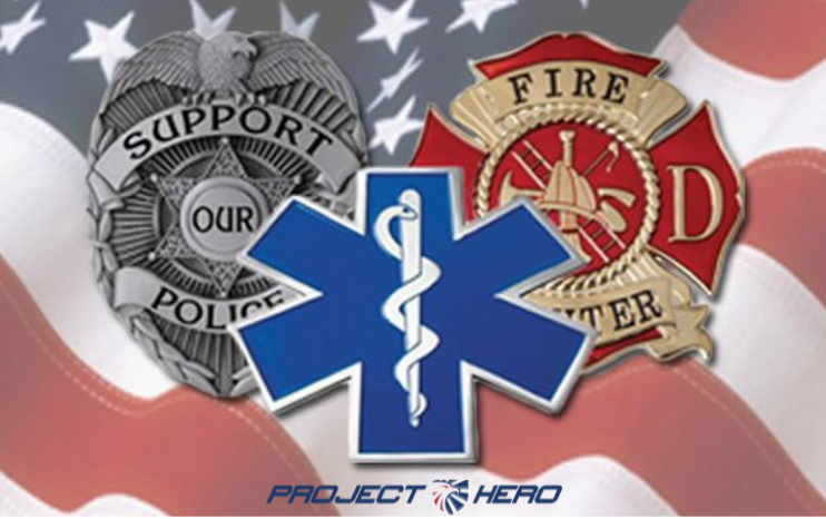 R2RProjectHero's tweet photo. Not a day goes by where we donβt think about our first responders. Today is their day and we want to say thank you for all that you do to keep us safe day after day. Thank you will never do it justice.
#weareprojecthero #wearehereforyou https://t.co/LUHiWMGnwO