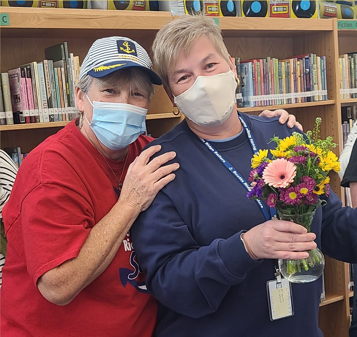 And congratulations to the amazing Mrs. Radcliffe for being selected by her peers to represent Scotts Ridge as Crew Assistant of the Year! <a href="/mleach2/">Mel Leach</a>