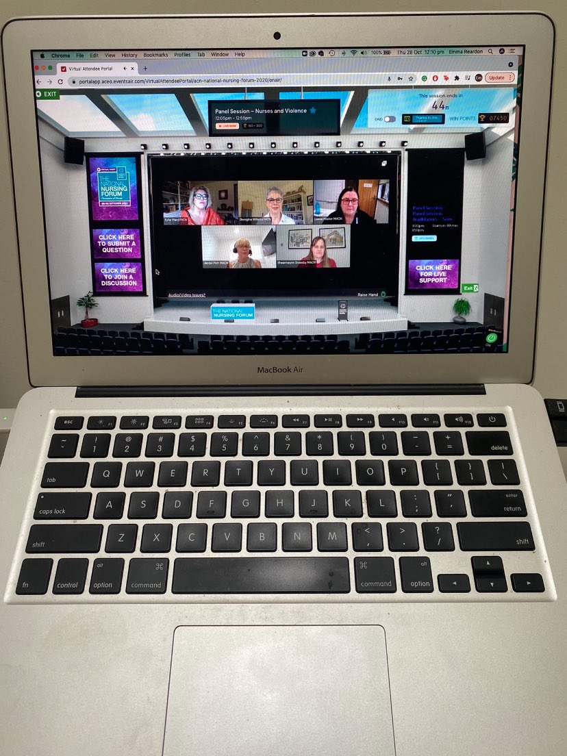 EmReardon2's tweet photo. Tuning in to @acn_tweet Nurses &amp; Violence Panel Session on Day 3 of the National Nursing Forum! 

Important and unfortunately increasingly relevant in the current political climate! 

@kylieward @jacqui_pich @GeorgiWilletts @leesahoo 

#NNF2021 #ACNTribe #ENL https://t.co/e18MR1UUrK