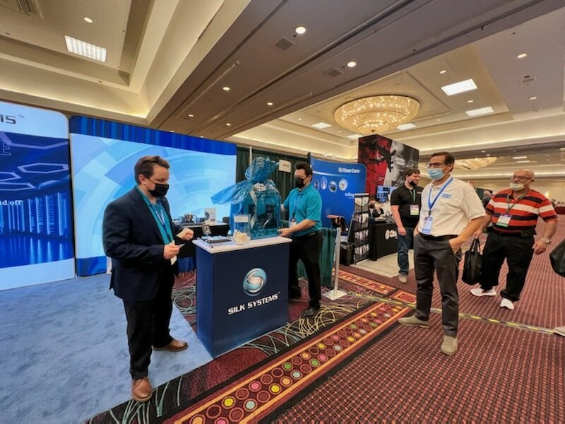 silk_systems's tweet photo. Congratulations to Mr. Pascual from Pulse Research Lab for winning the @SharkHomeUS IQ Robot! Thank you to everyone who participated!
#SilkSystems #InnovationAsSmoothAsSilk #ITC #InternationalTelemeteringConference #ITCUSARocks #LasVegas #Ballys https://t.co/tZGkAhE3UZ