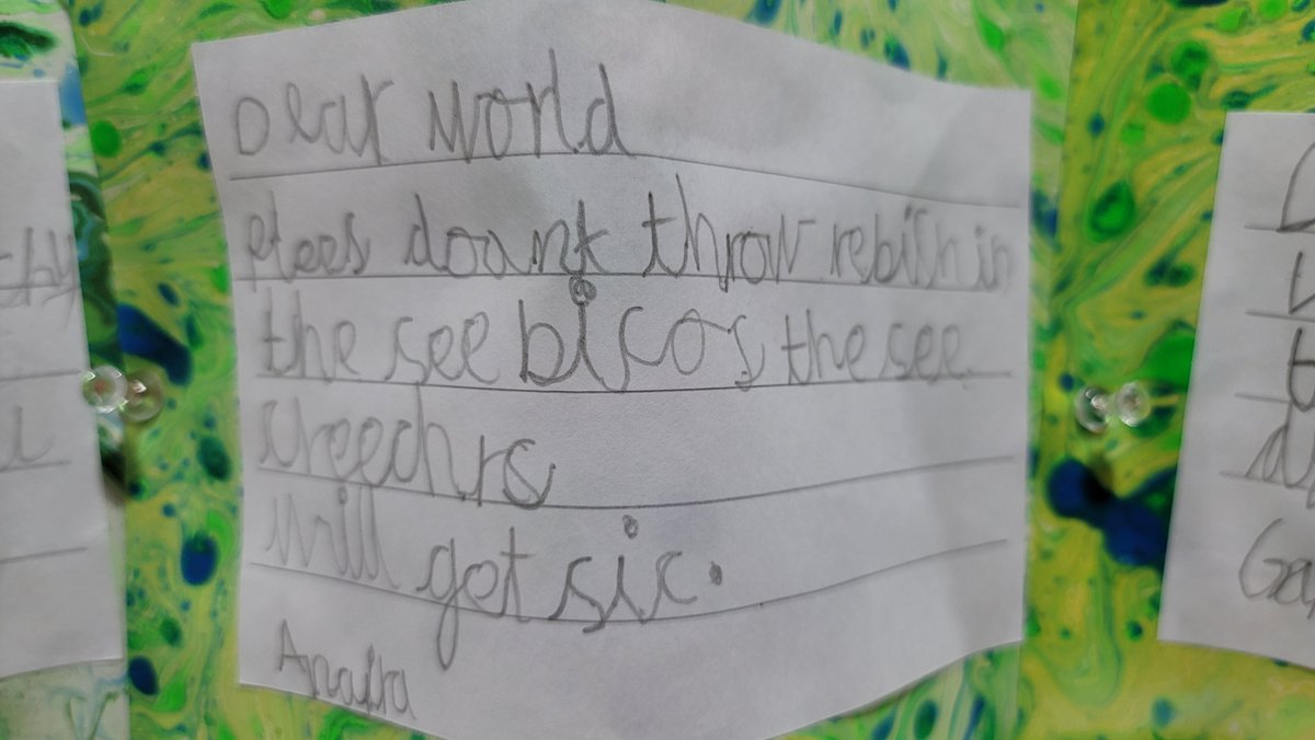 infants_TTS's tweet photo. Some very wise words for the world from our Year 1 children this week https://t.co/dU3mJLC0qf