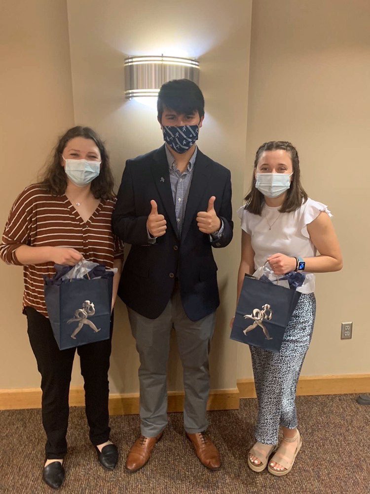 WashburnLI's tweet photo. Homecoming 2021 is here! 
We started out on  Monday with the homecoming bash, where three of our LI members were nominated as “Top Bod”( Emilio Chavez, Sophia Frick, and Shayden Hanes.) https://t.co/RfrPbRejeE