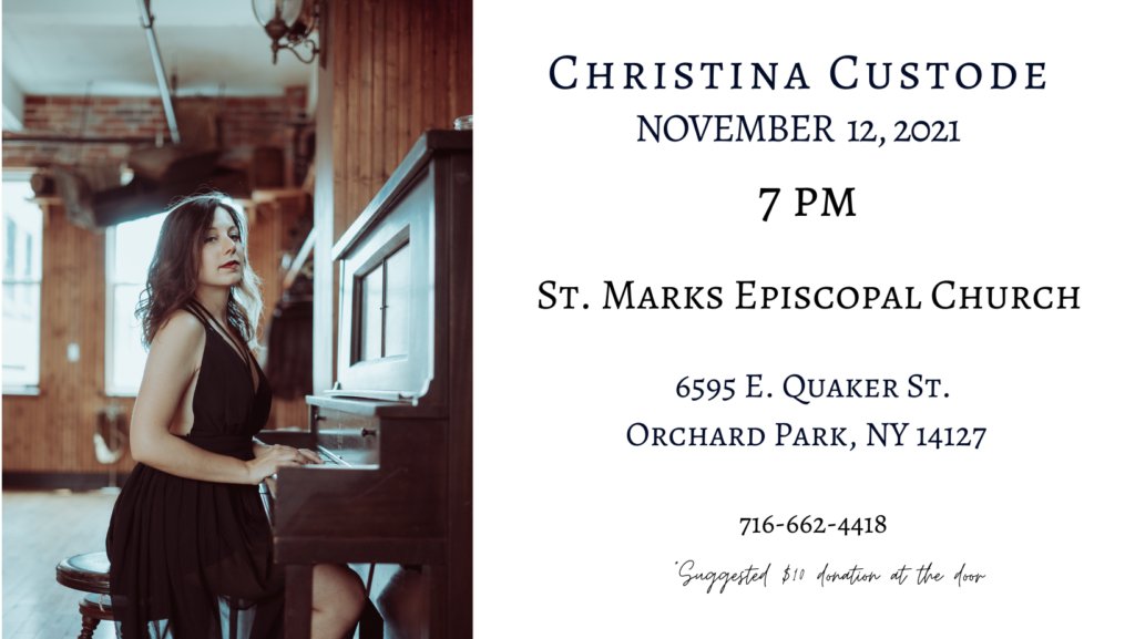St. Marks Episcopal Church - christinacustode.com/event/st-marks…
