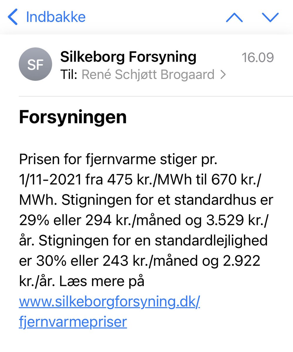 resbro's tweet photo. Pænt vild prisstigning #inflation #stagflation #dkøko https://t.co/kU5WHuCjNj