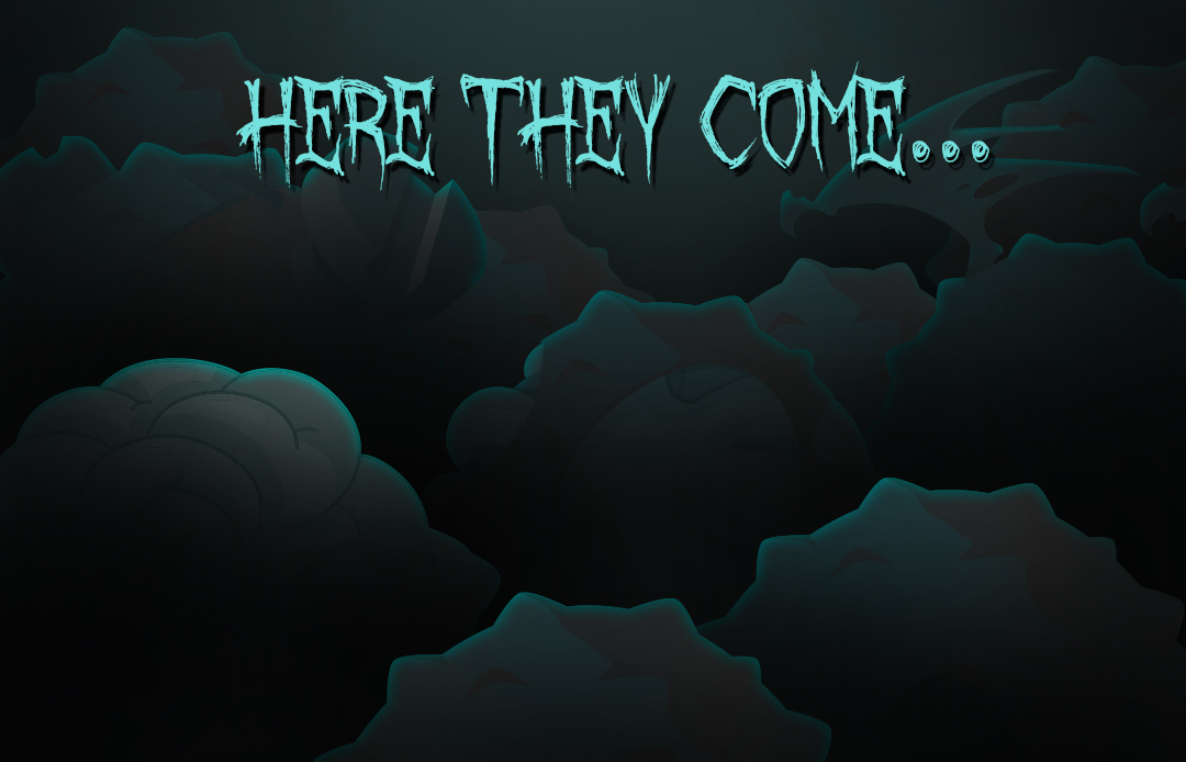 Ha Ha Haa!! 👻 Here they come!!! They will be next to you... soon!! But don't be afraid... well, no, be afraid!! 
Guess what it is!! ☠️