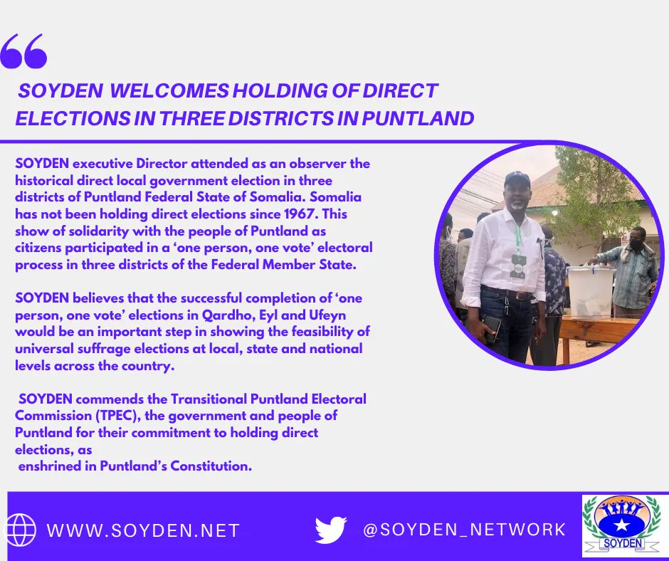 Somali Youth Development Network tweet media