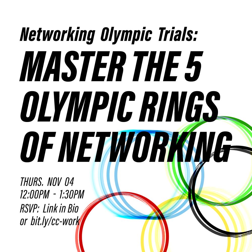 CSUFcareer's tweet photo. We all know networking is important, but WHEN does it happen and HOW is it done? Career Fairs, LinkedIn, Speed Networking, Informational Interviewing and Native Networking: Master the 5 qualifiers and network like a champion! Next week! https://t.co/ZgDTOzDJzk
#titanswork #csuf https://t.co/a8vNH1JMDD