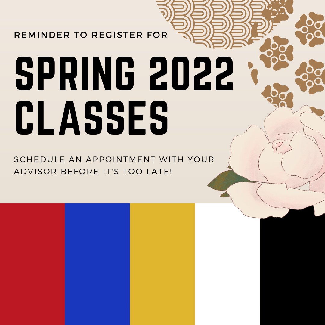 Usc Spring 2022 Schedule Usc Easc On Twitter: "The Fall 2021 Semester Is Going By Fast! This Is A  Friendly Reminder From The East Asian Studies Center To Register For Your Spring  2022 Classes. Schedule An