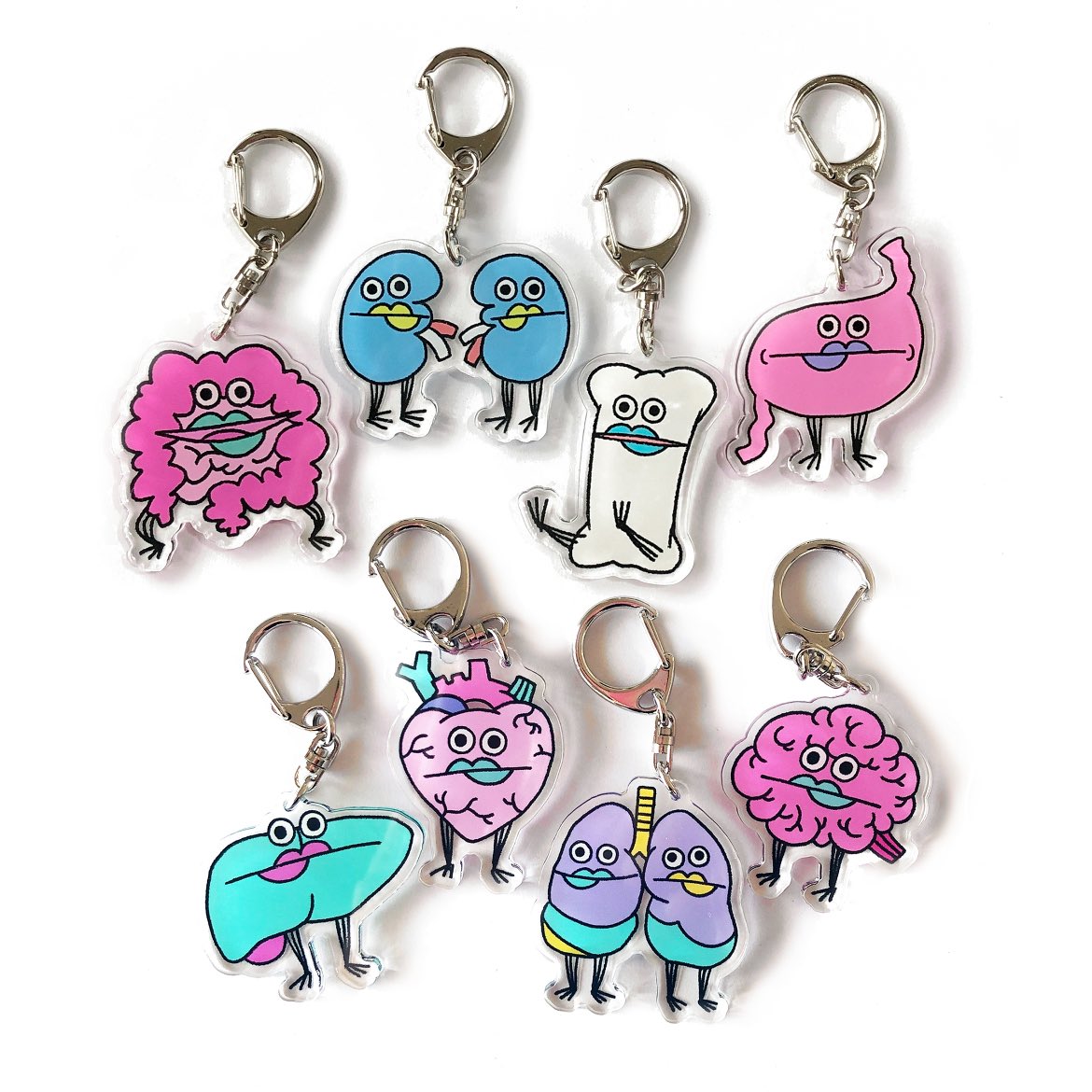 しゅんPさんが買ってくださった臓器のキーホルダーもSALE中です