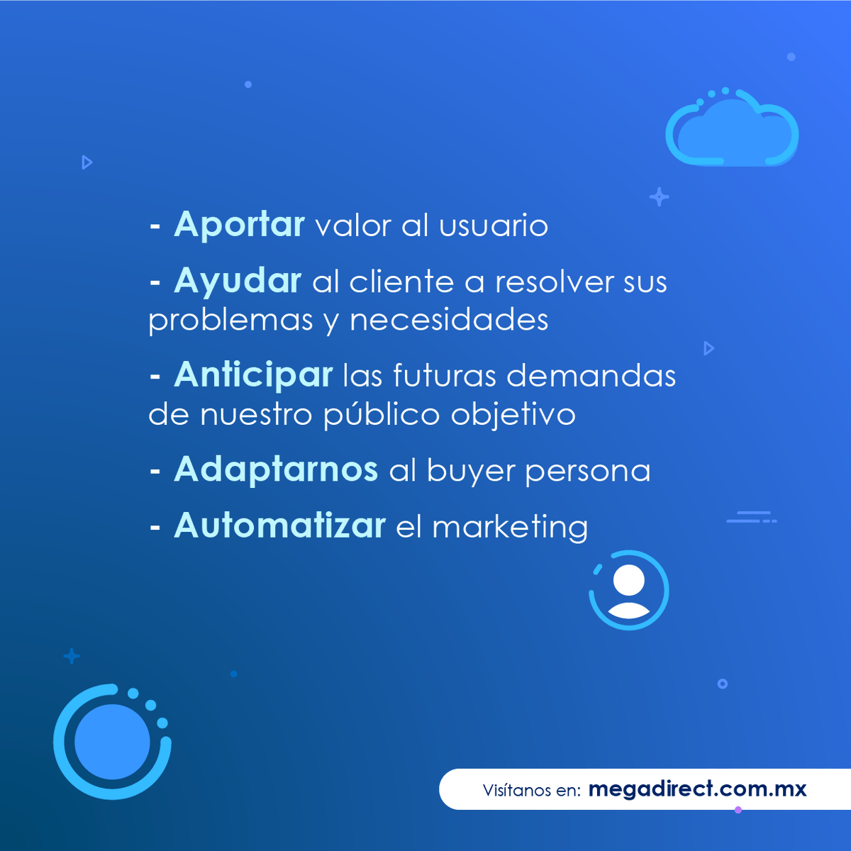 megadirect_of's tweet photo. El marketing debe generar un impacto positivo en la sociedad. Nuestros amigos de @cyberclicknet presentan esta propuesta para hacer Marketing.
#megadirect #trends #marketingdigital #digitalmd https://t.co/9oRDMckSDo