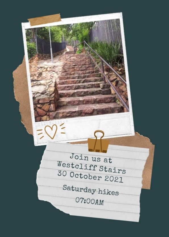 thenewagemadiba's tweet photo. Be Part of the 27 days walk One day experience. This Saturday, 30 Oct 2021 we will be at Westcliff Stairs.

To Donate R5 sms 27days to 36442 or use the link in the bio for local &amp; international donations.

#27dayswalktolimpopo #27days https://t.co/MCAukako9l