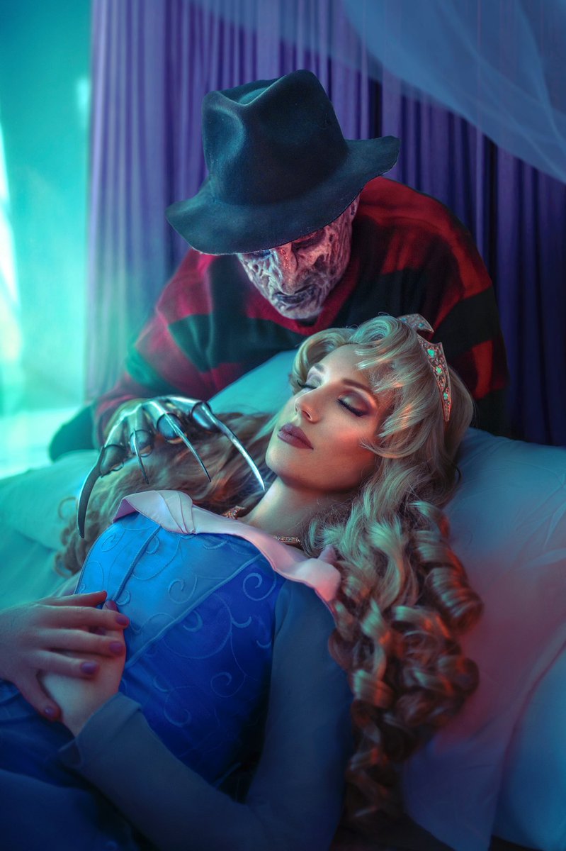 CalobRaeJepsen's tweet photo. Sleeping Beauty meets Freddy Krueger 👹 https://t.co/X8i4b1xpTi