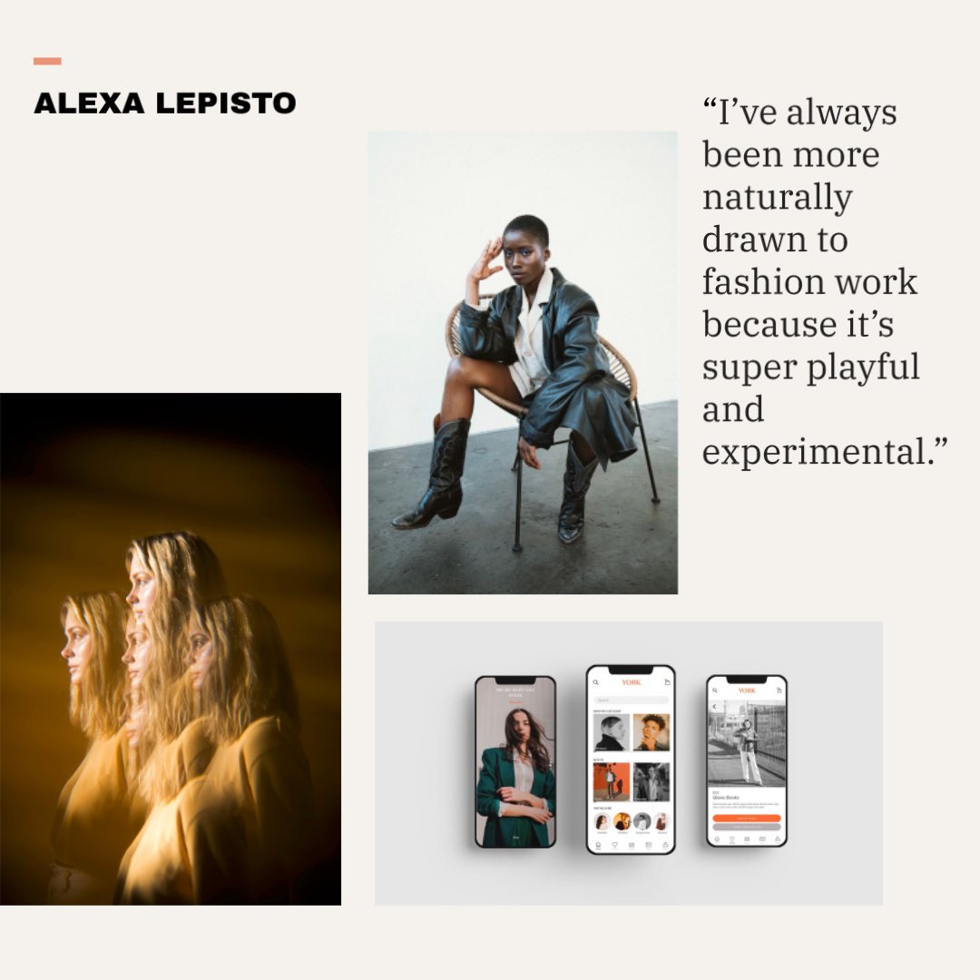 studio__hq's tweet photo. Alexa Lepisto is a Portland based photographer and UI designer who looks to cultivate her creativity through a variety of means.

Click the link below to learn more about Alexa and her work. 

https://t.co/DJ4GVSwFF5 https://t.co/NnYexCmIYU