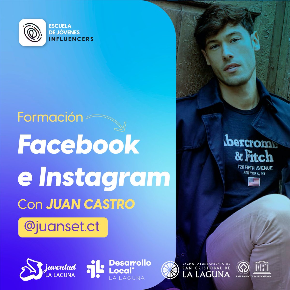 juanset_ct's tweet photo. Mañana visitaré la #escueladejóvenesinfluencers de @juventud_laguna y @desarrolloll para formar nuevos influencers con valores. https://t.co/aI92PAsIKK
