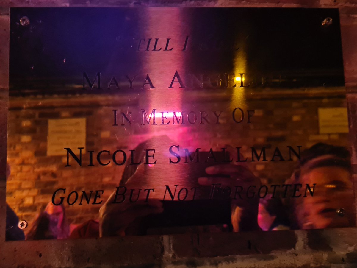 DawnButlerBrent's tweet photo. Wonderful memorial/celebration for Nicole Smallman today at the pub where she would put on musical events. 💖

Still I rise. Gone but not forgotten. 💔 https://t.co/oaE6rue65Y