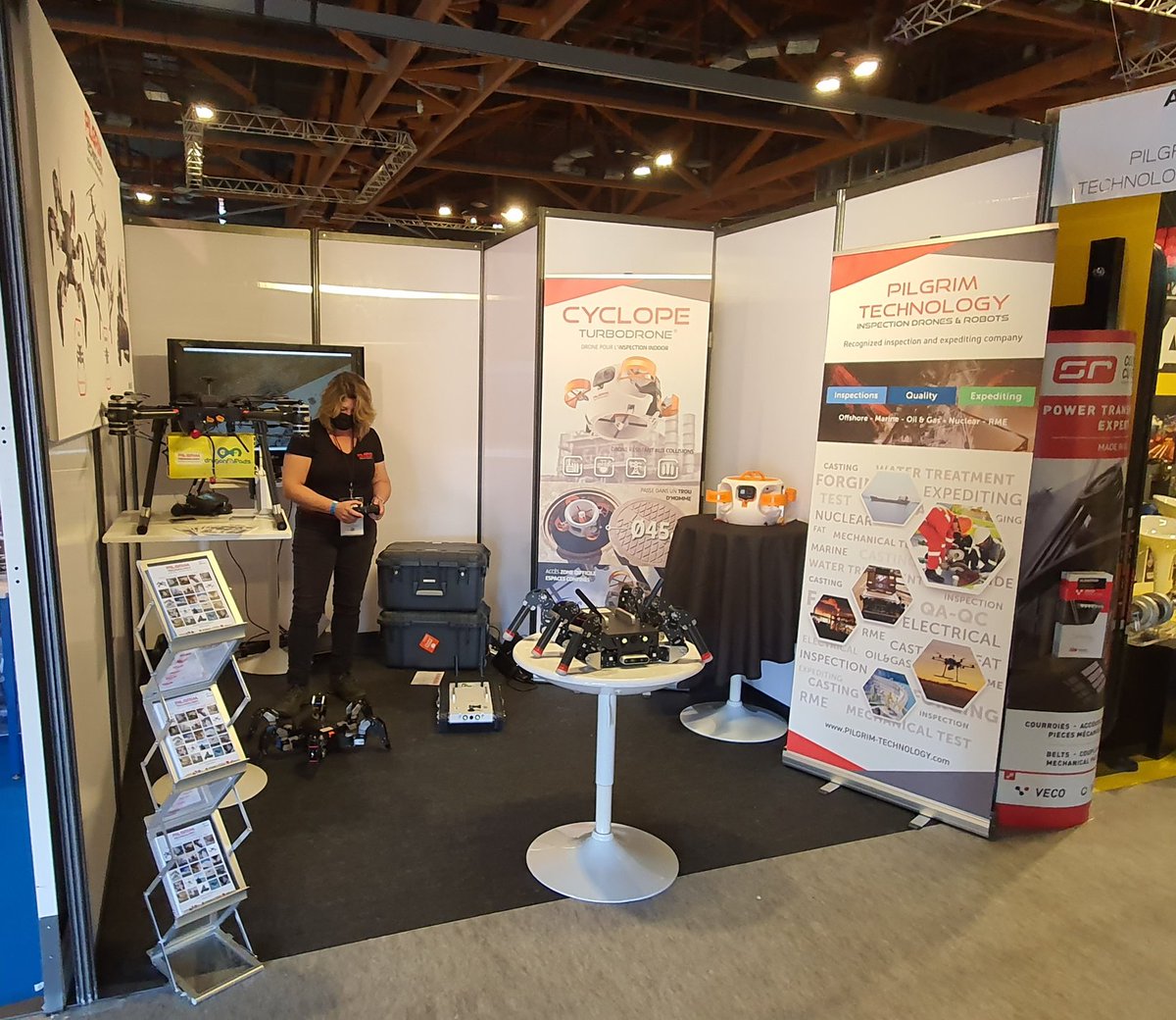 FChesnin's tweet photo. @pilgrimtechnology vous attend stand A12 @PETROCHYMIA. #robot #robotics #inspection @AM_Haute https://t.co/TIE4hrVdPb