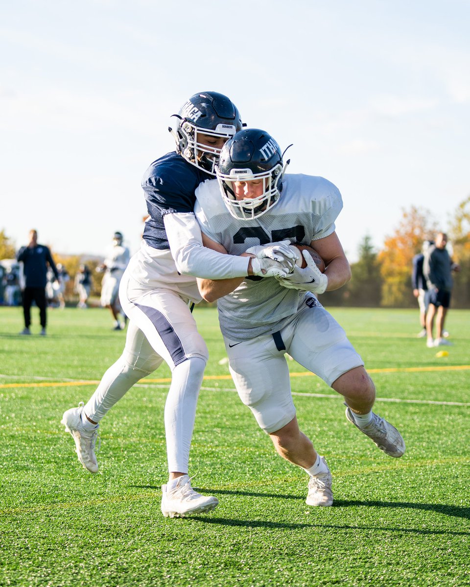 IthacaBomberFB's tweet photo. Workin’ on a Wednesday at Higgins. 

#GoBombers | #PrideAndPoise https://t.co/q5WF6YLn30