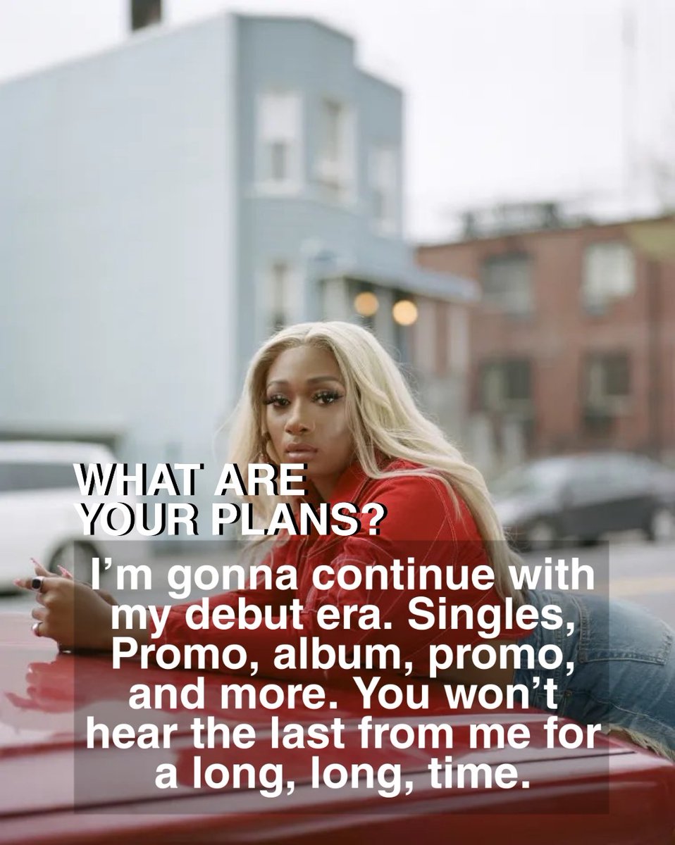 StansPAPER's tweet photo. ⋟ What are your plans?
° "I'm go na continue my debut era. Singles, promo, album, promo..." https://t.co/YofWERDSCB