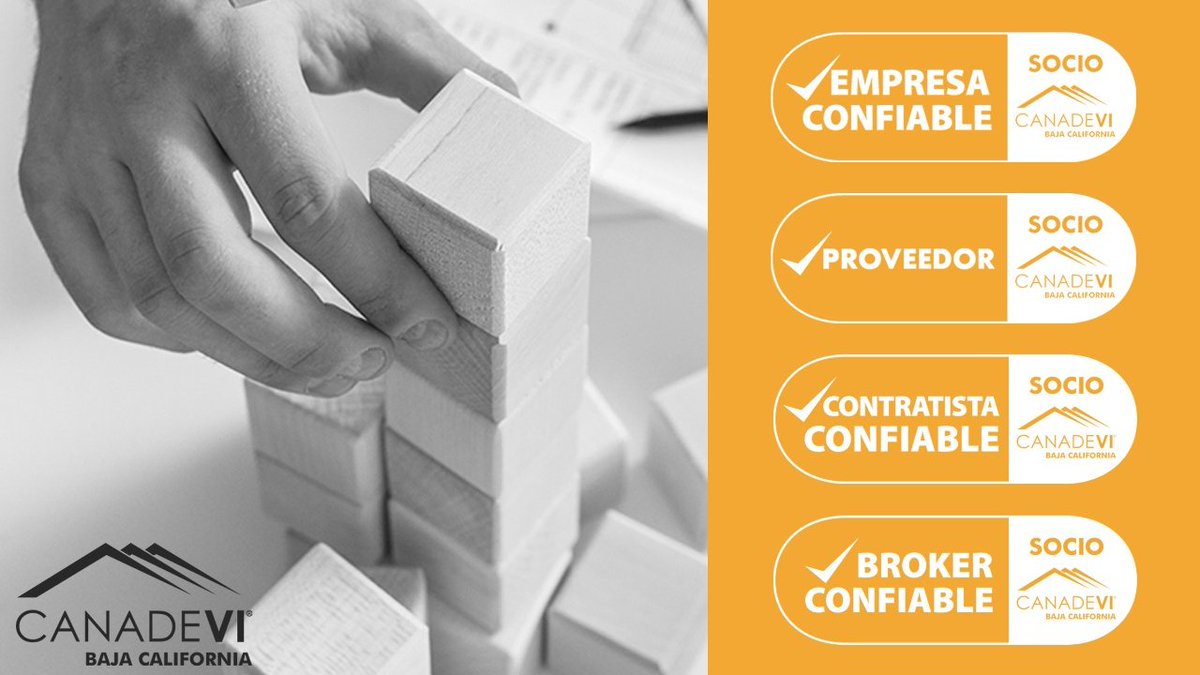 CanadeviBCN's tweet photo. ¡Únete a #CanadeviBC!
✅ Si eres desarrollador de vivienda, proveedor de materiales y servicios, contratista o broker inmobiliario, contribuye al crecimiento de Tijuana sumándote a nuestra cadena de valor. 🏢🏠💪
#SoyCanadevi #JuntosSomosMásFuertes https://t.co/bAHPzvSC1k