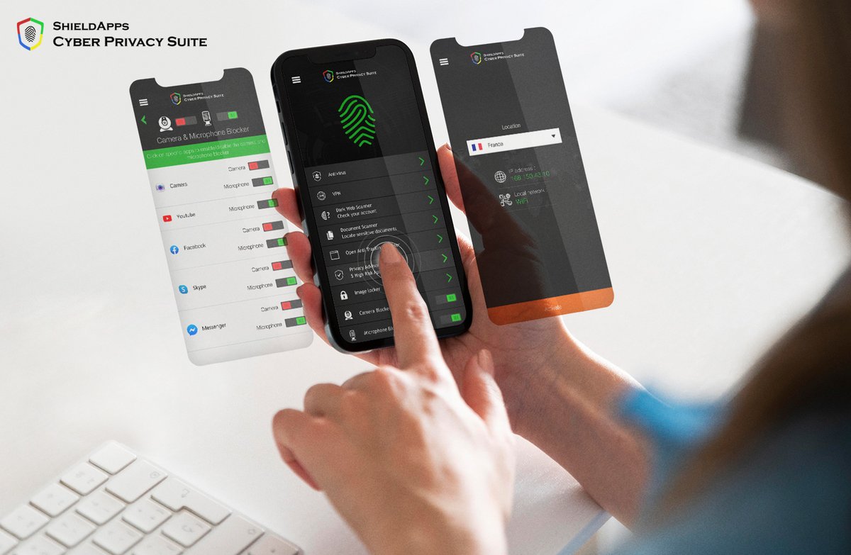 ShieldApps's tweet image. Remain Anonymous! Explore the web safely without being traced or tracked! Visit our website for more information on our products  shieldapps.com/products/cyber…  #shieldapps #softwareinnovations #computersoftware #cyberprivacy #antivirus #theftpreventer #software #privacyshield