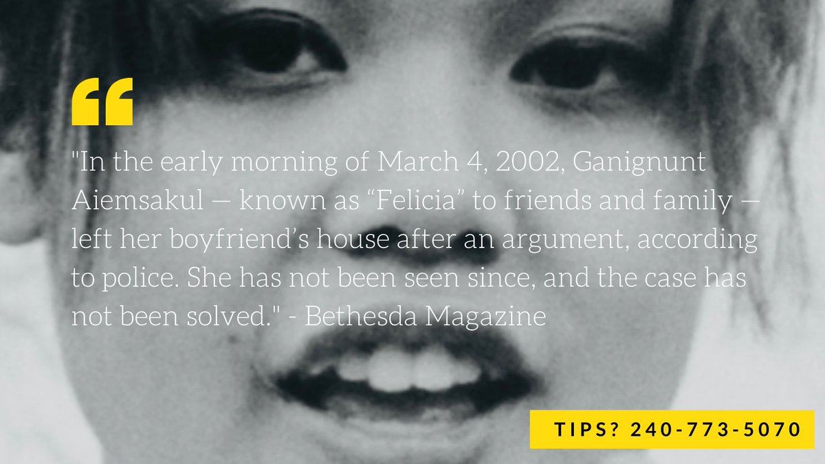 ganignunt's tweet photo. #dowhatisright #love #help #nomoremissing #tips #solvedin2021 #feliciaaiemsakul #ganignunt https://t.co/K5sR8fh5A6 https://t.co/jbCdClSVOf