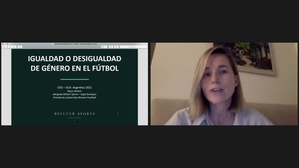 RafaelTrevisan1's tweet photo. 🔝Hoy Clase Especial de @BSportsLaw sobre “Igualdad o Desigualdad en el Fútbol”, un privilegio para el “Programa de Derecho y Managment del Deporte” #UCAFIFACIES https://t.co/taKcKBkLqa